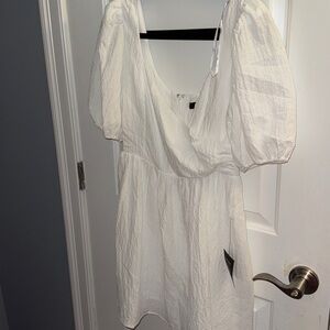 White lulus mini dress